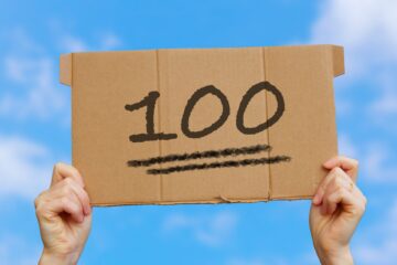 100点の札 完璧主義